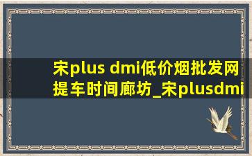 宋plus dmi(低价烟批发网)提车时间廊坊_宋plusdmi提车时间